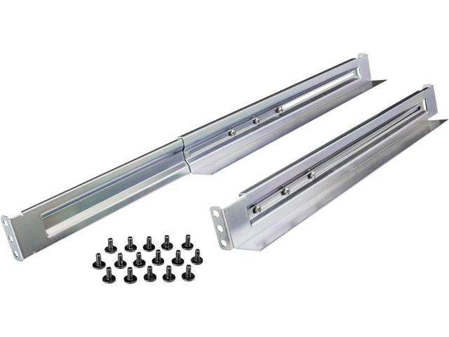 CyberPower 4POSTRAIL 4-Post Universal Rack Mount Rail Kit, Silver