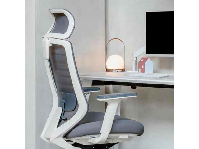 Branch Adjustable Ergonomic Headrest Attachment - Only Compatible Ergonomic Chair - Experience Optimal Comfort and Support - All Black
