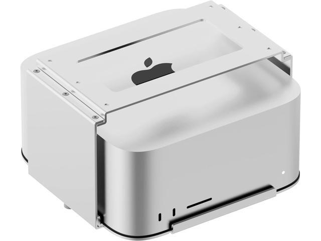Under Desk Mount for Apple Mac Studio M1 M2 M3 M4, Mac Mini (2010-2023) - Dust-Free, Clutter-Free, Scratch-Free, Aluminum, Quick Removal & Easy...