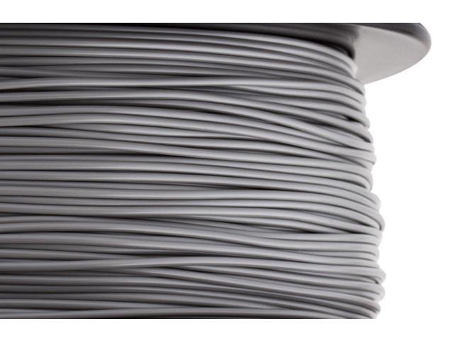 HATCHBOX 1.75mm Cool Gray PLA 3D Printer Filament, 1 KG Spool, Dimensional Accuracy +/- 0.03 mm, 3D Printing Filament