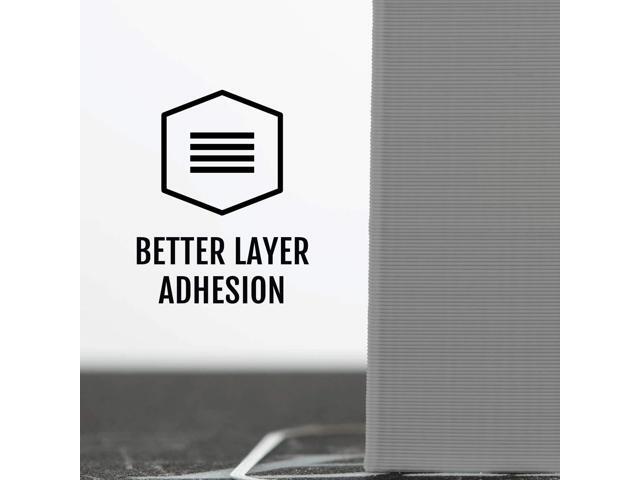 HATCHBOX 1.75mm Cool Gray PLA 3D Printer Filament, 1 KG Spool, Dimensional Accuracy +/- 0.03 mm, 3D Printing Filament