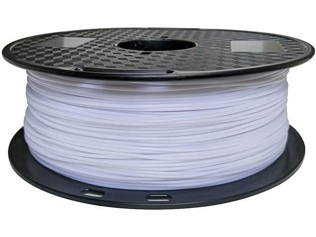 Cold White PLA Filament 1.75 mm 1KG 3D Printer Bright Cool White 3D Printing Material PLA + Pro Plus CC3D MAX Filament Snow White Color