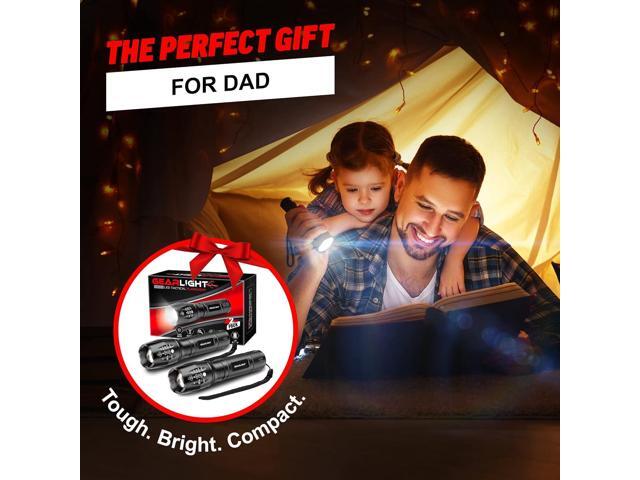 GearLight LED Flashlights - Mini Camping Flashlights with High Lumens, 5 Modes, Zoomable Beam - Powerful, Bright, and Versatile Tactical Flash...