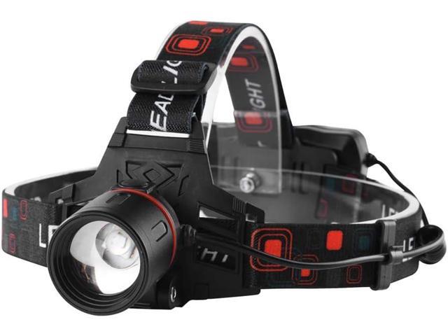 Hunting Headlamp Red Light Rechargeable, 1000 Lumens Red LED Head Light Zoomable Red Light Headlamp Waterproof 3 Modes for Coon Hog Coyote Varmint...