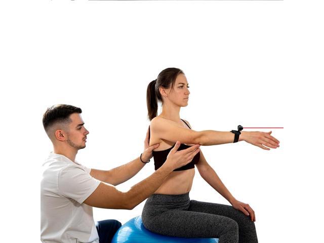 Rechargeable LED Laser Headlamp with an Adjustable Waist Belt, for Sensorimotor Control Testing and Physical Therapy