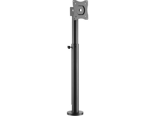 Mount-It! Point-of-Sale Register Stand for Checkout Stations and Screens with VESA Patterns Height Adjustable Pole with Bolt-Down Base, VESA 75,...