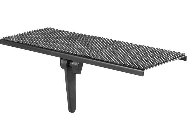 Mount-It! Above TV Shelf for Wall Mounted TV, Adjustable Screen Top Shelf for Cable Box, Apple TV, DVD, Streaming Device, 12 Inch Wide Anti-Skid...