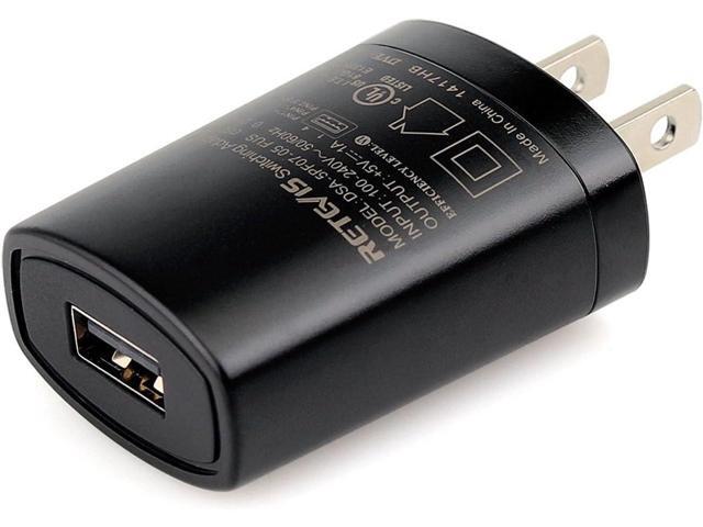 Retevis H-777 Charger Adapter, 5V 1A USB Adapter Charger, for Retevis RB48 H-777 H777S RT86 RT68 NR10 RT27 RT19 RT18 RT49 RT49P RT17 RT47 RB26...