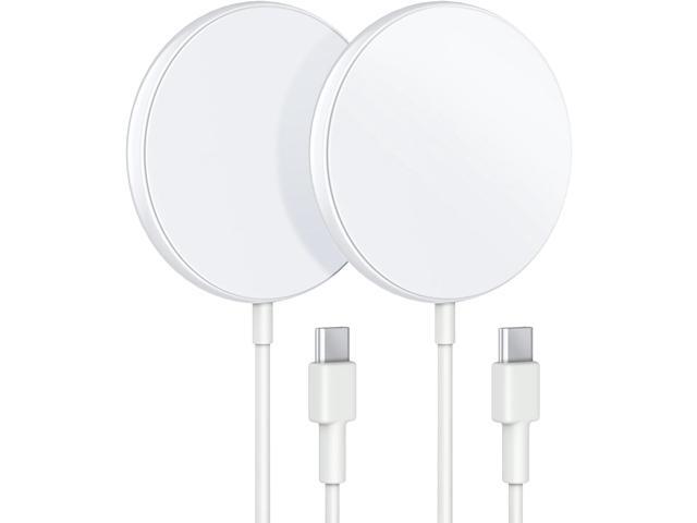 Magnetic Wireless Charger 2-Pack for iPhone Wireless Charger Pad, Max Fast for Magsafe Phone Adapter for iPhone 16/16 Plus/16 Pro/16 Pro Max/15/15...