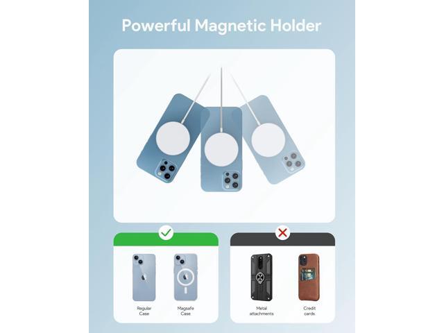 Magnetic Wireless Charger 2-Pack for iPhone Wireless Charger Pad, Max Fast for Magsafe Phone Adapter for iPhone 16/16 Plus/16 Pro/16 Pro Max/15/15...
