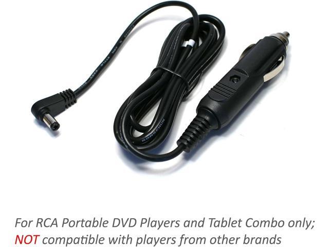 Car Charger for RCA Single Dual Screen Portable DVD TV Combo Player Celestron Telescopes 12V 6.5 Ft Power Supply Cord