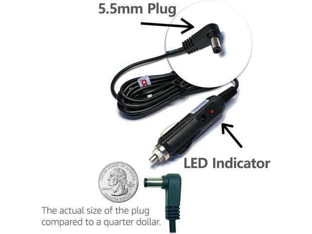 Car Charger for RCA Single Dual Screen Portable DVD TV Combo Player Celestron Telescopes 12V 6.5 Ft Power Supply Cord