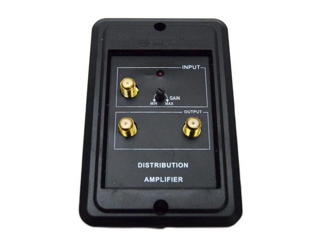 Indoor Outdoor High Gain Signal Amplifier HDTV VHF UHF FM Channel Boost