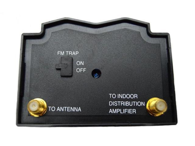 Indoor Outdoor High Gain Signal Amplifier HDTV VHF UHF FM Channel Boost