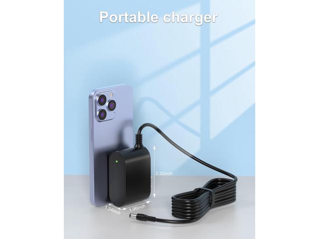 VHBW 27V Massage Gun Charger for Sharper Image Powerboost 1011666 1013002 1012667 1013983 1013985Deep Tissue Cordless Massager Gun Power Cord 6FT...