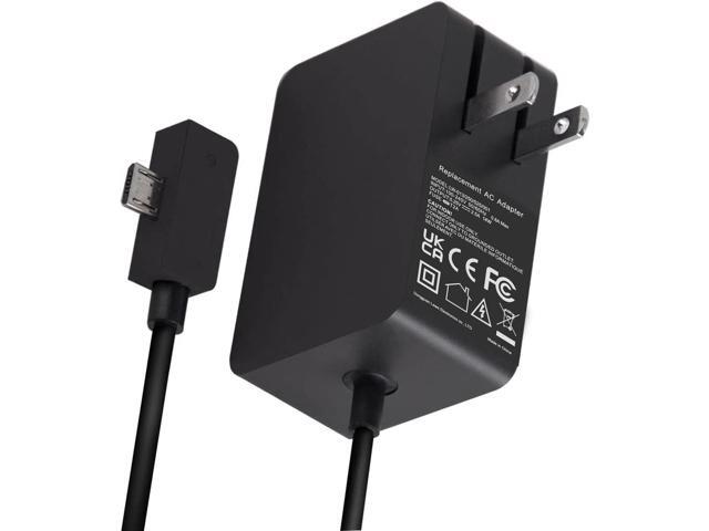 Surface 3 Charger 13W 5.2V 2.5A AC Power Adapter Charger Cord Replacement for Microsoft Surface 3, Model 1623 1624 1645 Tablet with USB Charging...