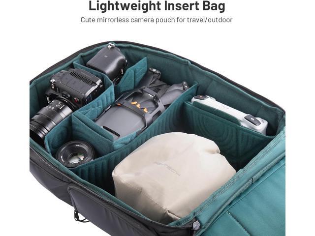 PGYTECH OneGo Drawstring Small Camera Bag, Soft Cute Camera Pouch Handbag compatible with Mirrorless Cameras/Nikon/Canon/Sony/Fuji Camera Case