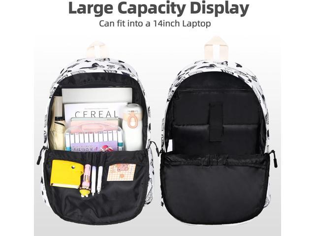 Backpack for Girls, Lightweight Butterfly School Backpack, Waterproof Travel Backpacks, 15.6 inch Laptop Bag for Elementary, High School, Girls,...