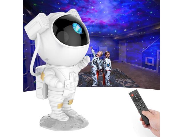 SFOUR Astronaut Galaxy Projector Night LightLights for Bedroom,Kids Room Decor Aesthetic, Adjustable Head Angle,Gift for Kids Adults Home Party.