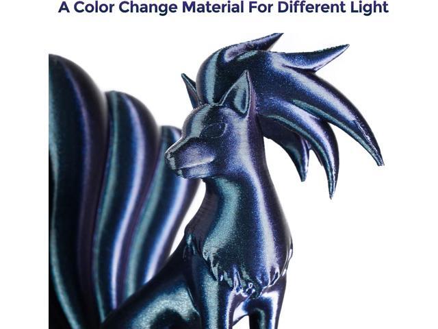 FLASHFORGE PETG Pro Filament 1.75mm +/- 0.02mm Burnt Titanium, Color Changeable 3D Printer Filament 1kg, Chameleon 3D Printing Filament Changing...