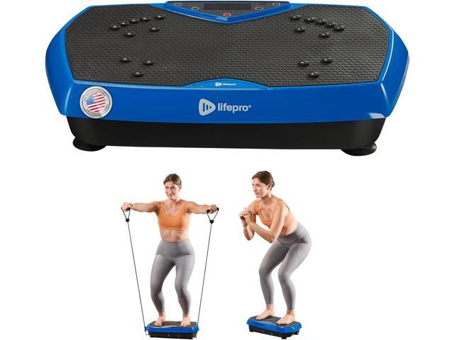 Lifepro Vibration Plate Exercise Machine with Magnetic Acupoints - Full Body Vibration Platform for Beginners and Recovery - Ideal Lymphatic.