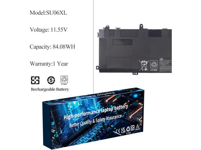 L29184-005 SU06XL Laptop Battery Replacement for HP Spectre X360 15-DF 15T-DF 15T-DF100 15-DF0013DX 15-DF0XXX 15-DF1XXX 15-df1033dx 15-DF0033DX...