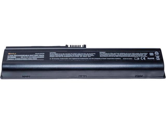 GHU New Battery Replacement for 411462-141 441425-001 446506-001 446507-001 HSTNN-34C HSTNN-IB42 HSTNN-lb42 Compatible with HP Pavilion DV6000...