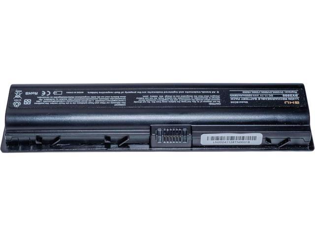 GHU New Battery Replacement for 411462-141 441425-001 446506-001 446507-001 HSTNN-34C HSTNN-IB42 HSTNN-lb42 Compatible with HP Pavilion DV6000...