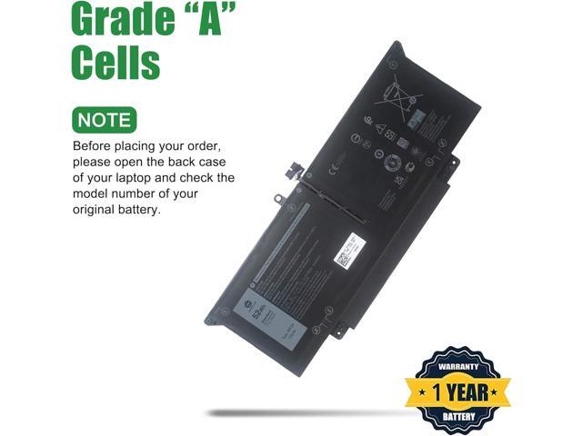 JHT2H Laptop Battery Replacement for Dell Latitude 7310 7410 2-in-1 Series Notebook 04V5X2 4V5X2 07CXN6 7CXN6 7.6V 52Wh 6500mAh