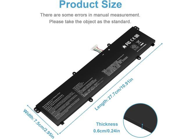 B31N1911 C31N1911 laptop Battery Replacement for ASUS VivoBook Flip 14 M413 M413DA TM420IA TM420IA K413 X413 F413 Series Laptop C31N1911...