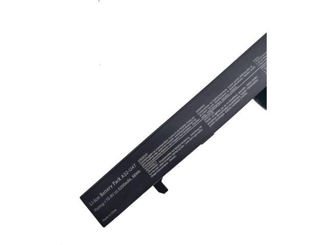 New A32-U47 Replacement Laptop Battery Compatible with Asus U47 U47A A41-U47 A42-U47 Q400 Q400A Q400C R404 U47C U47V U47VC Series (10.8V 5200mAh/56Wh)