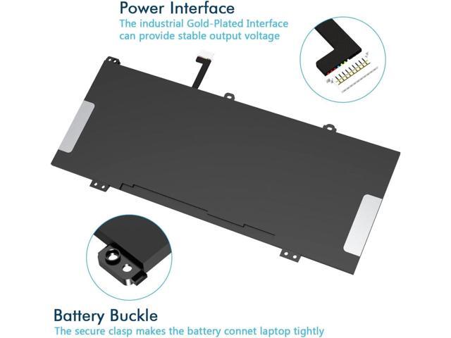 BND BC03XL11.55V 5010mAh L84182-421 L84398-005 L84182-1C1 Laptop Battery Compatible with HP Pro C640 Chromebook x360 14C-CA0053DX 14C-CAO000...