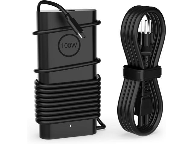 100W USB C PD3.0 Fast AI Laptop Charger Compatible with Dell Pro 14 13 16 Plus 2-in-1 / Dell Pro Rugged 14 13 Premium PA14250 PB16250 PA13250...
