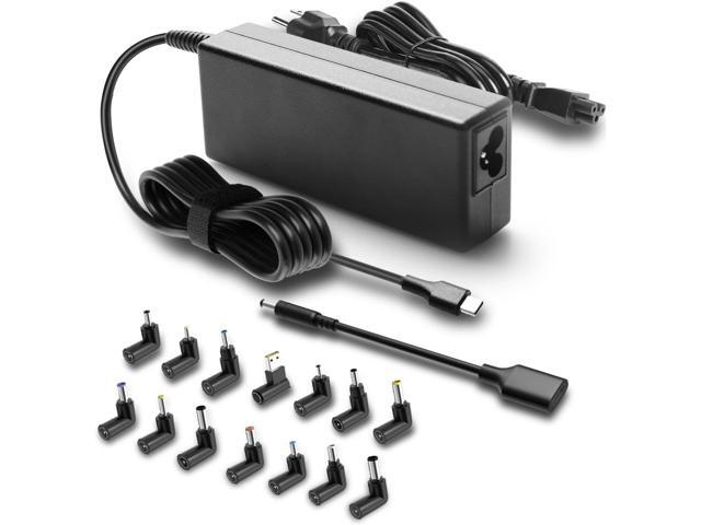 100W USB C Universal Laptop Charger Fit for HP Lenovo Dell Acer Asus Toshiba Geteway Samsung MacBook IBM Fujitsu Sony LG MSI Notebook Ultrabook...