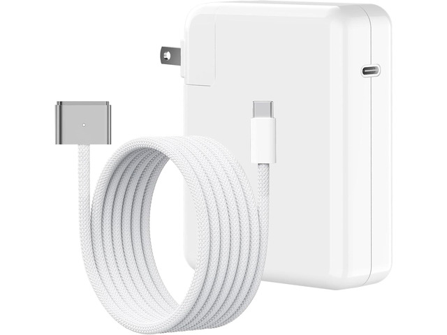 140W USB-c Power Adapter Charger for Mac Book Pro 14 16 inch 2021 2023 M1 M2, Mac Book Air 13 15 inch M2 M3 2022 2023 2024, 6.6 FT Braided Magnetic...