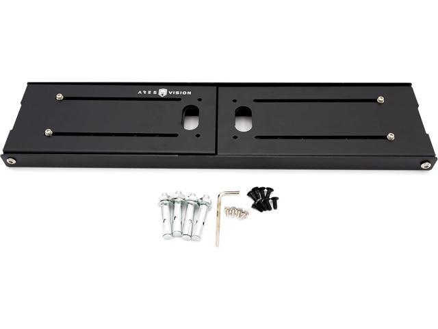 6U Patch Panel Bracket Wall Mount Rack for 19 Networking Equipment, Expandable Depth 9.5 to 15.5, Rack Mount, 60lbs Capacity, Perfect for Servers,...