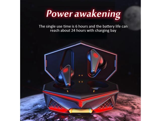 Wireless Gaming Earbud, K98 Wireless Gaming Headphone with Charging Case and Built-in Mic, Bluetooth 5.1 Dual Game Music Mode Earbuds Wireless...