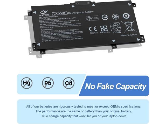 LK03XL L09281-855 916814-855 Battery for HP Envy X360 15m-cn0xxx cn1xxx cn0011dx cn0012dx bp0xx bp1xx bq0xx bq1xx bq021dx cp0xxx cp0011dx 17m-ae0xx...