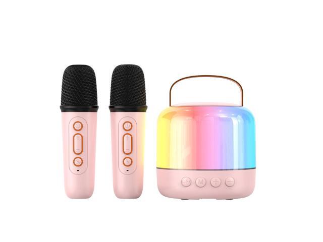 Mayflower Mini Karaoke Machine for Kids Adults, Portable Bluetooth Karaoke Speaker with 2