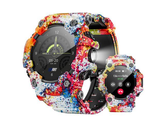 LOKMAT ATTACK GT smart watch multi-function Bluetooth call heart rate blood oxygen sleep health monitoring outdoor sports waterproof information...
