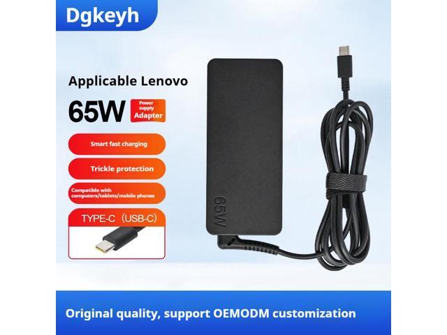 Dgkeyh Suitable for Lenovo HP Asus Acer Dell and other 65W Type-C laptop charger Adapter 5V3A 9V3A 12V3A 15V3A 20V3.25A Interface USB-C High...