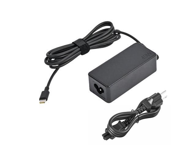 Dgkeyh Suitable for Lenovo HP Asus Acer Dell and other 45W Type-C laptop charger Adapter 5V3A 9V3A 12V3A 15V3A 20V2.25A Interface USB-C Type-C...