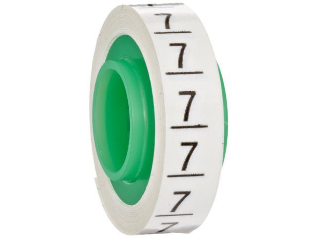 3M ScotchCode Wire Marker Tape Refill Roll SDR-7, 10 Rolls of '7'