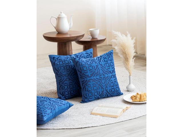 Expobazaar Cushion Cover Applique Kidd Design, Set Of 2