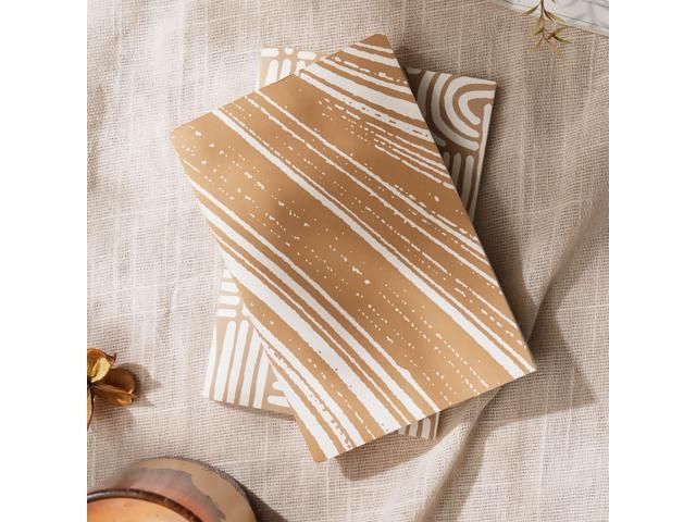 ExpoBazaar Soft Cover Brown Note Book - Pack of 5