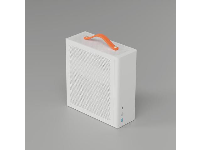 Gintol G200 Mini Small Chassis supports micro atx /mini itx motherboard Computer Case,Small 1U FLEX Power Supply, Portable Handheld Mini Desktop...