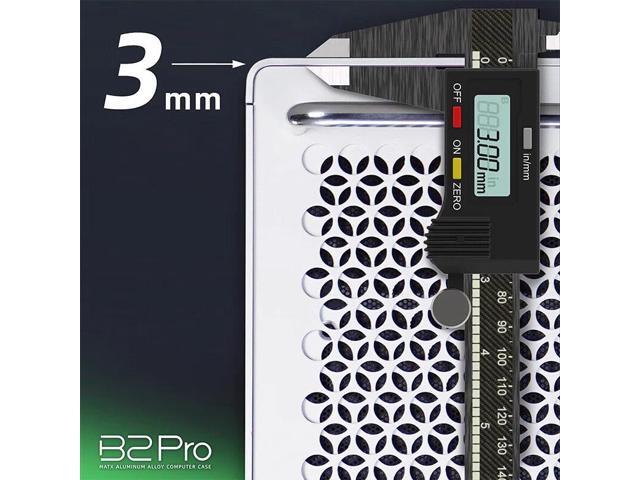 Gintol ZZAW B2 Pro all aluminum chassis computer case micro-ATX,mini-ITX motherboard/ATX/SFX power supply 240 water-cooled computer host small...