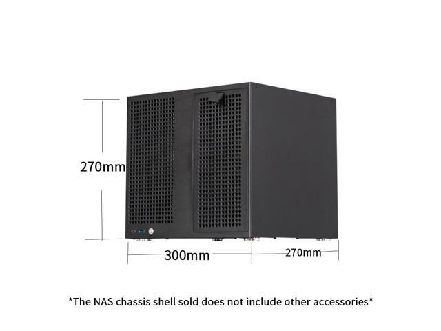 Sagittarius 8-bay NAS Pc Case Computer Case enclosure, ATX power supply, MATX motherboard, full-height PCIe, household storage(Only for NAS...