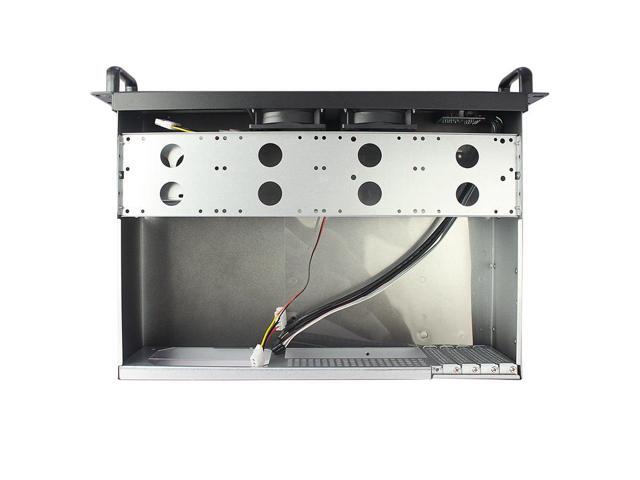 19 inch standard rack mounted 2U server chassis Case industrial control computer case with silent, dust-proof, ultra short 300mm depth monitoring...