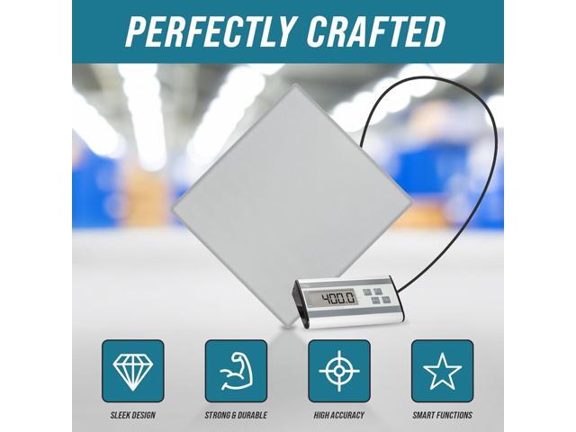 Smart Weigh 440lbs x 6 oz. Digital Heavy Duty Shipping and Postal Scale, with Durable Stainless Steel Large Platform